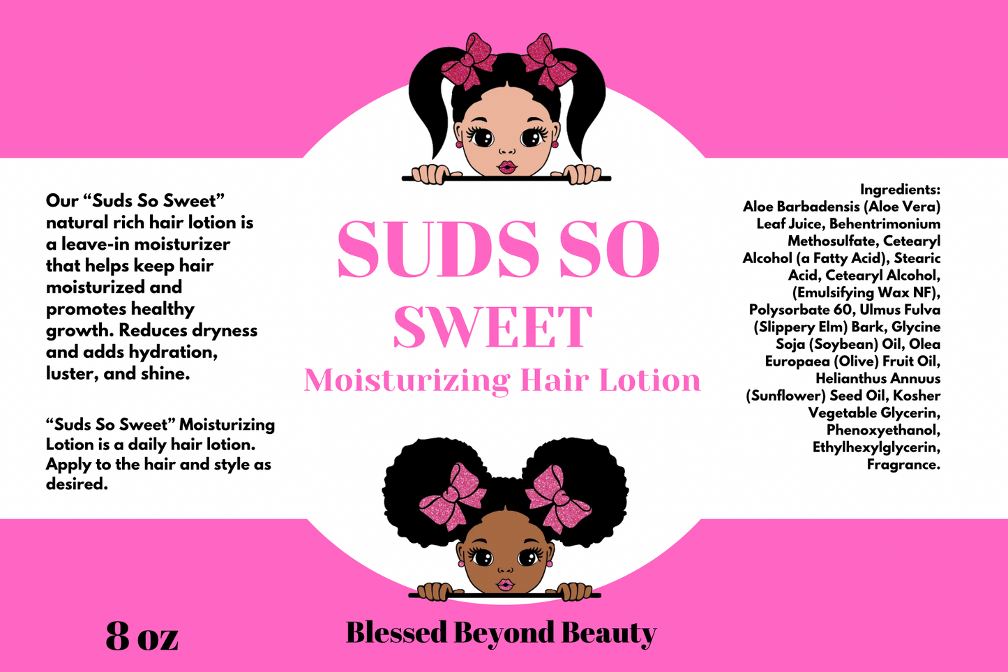 Suds So Sweet Moisturizing Hair Lotion